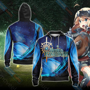 Aura Kingdom Unisex 3D T-shirt Zip Hoodie XS 