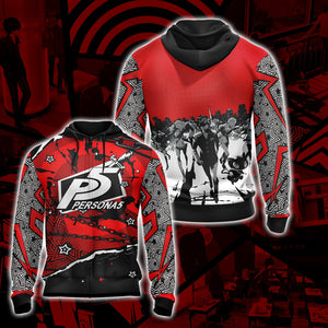 Persona 5 - Royal New Style 2020 Unisex 3D T-shirt Zip Hoodie XS 