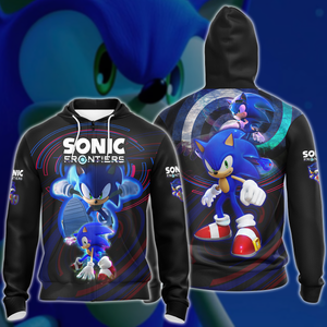 Sonic Frontier Video Game 3D All Over Printed T-shirt Tank Top Zip Hoodie Pullover Hoodie Hawaiian Shirt Beach Shorts Jogger Zip Hoodie S 