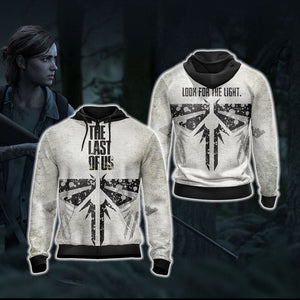 The Last of Us - Look For The Light New Unisex 3D T-shirt Zip Hoodie XS 