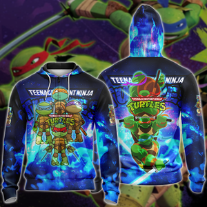 Teenage Mutant Ninja Turtle TMNT Video Game 3D All Over Print T-shirt Tank Top Zip Hoodie Pullover Hoodie Hawaiian Shirt Beach Shorts Jogger Zip Hoodie S 