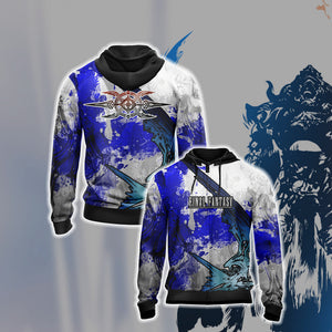 Final Fantasy XII Unisex 3D T-shirt Zip Hoodie XS 