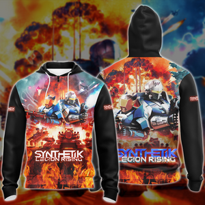 Synthetik: Legion Rising Video Game 3D All Over Printed T-shirt Tank Top Zip Hoodie Pullover Hoodie Hawaiian Shirt Beach Shorts Jogger Zip Hoodie S 