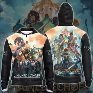 Chained Echoes Video Game 3D All Over Printed T-shirt Tank Top Zip Hoodie Pullover Hoodie Hawaiian Shirt Beach Shorts Joggers Zip Hoodie S 