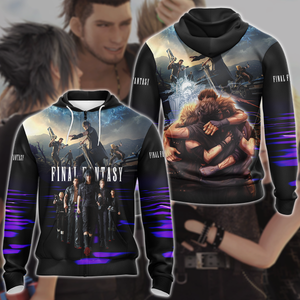 Final Fantasy XV Video Game 3D All Over Print T-shirt Tank Top Zip Hoodie Pullover Hoodie Hawaiian Shirt Beach Shorts Jogger Zip Hoodie S 