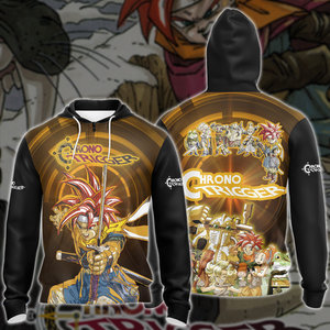 Chrono Trigger Video Game All-Over T-shirt Hoodie Tank Top Hawaiian Shirt Beach Shorts Joggers Zip Hoodie S 