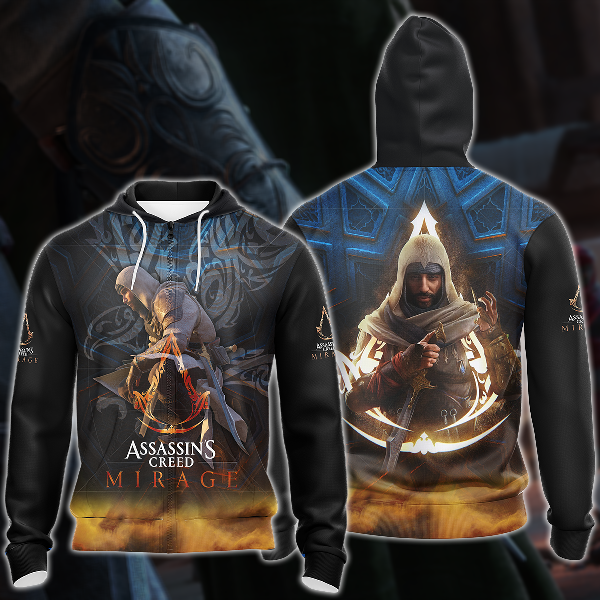 Assassin s Creed Mirage Video Game All Over Printed T shirt Tank Top Z MoveekBuddyShop