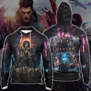 Lost Ark Video Game 3D All Over Printed T-shirt Tank Top Zip Hoodie Pullover Hoodie Hawaiian Shirt Beach Shorts Jogger Zip Hoodie S 