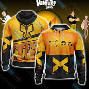 The Venture Bros. - The Monarch Unisex 3D T-shirt Zip Hoodie XS 