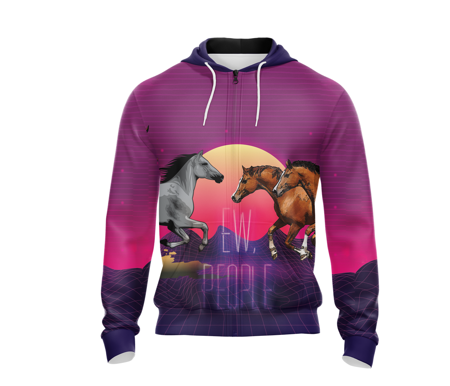 Horse Ew People Unisex 3D T-shirt   