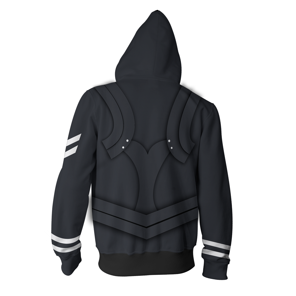 Tokyo Ghoul Kaneki Ken Cosplay Zip Up Hoodie Jacket   