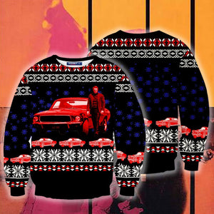 Bullitt 1968 3D Sweater US/EU XXS (ASIAN S)  