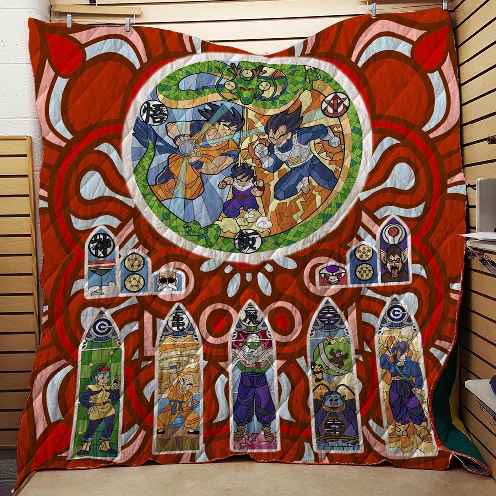 Dragon Ball 3D Quilt Blanket   