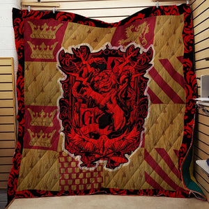 The Gryffindor Lion Harry Potter 3D Quilt Blanket   