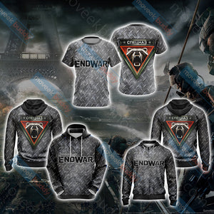 Tom Clancy's EndWar - Spetsnaz Guard Brigades Unisex 3D T-shirt   