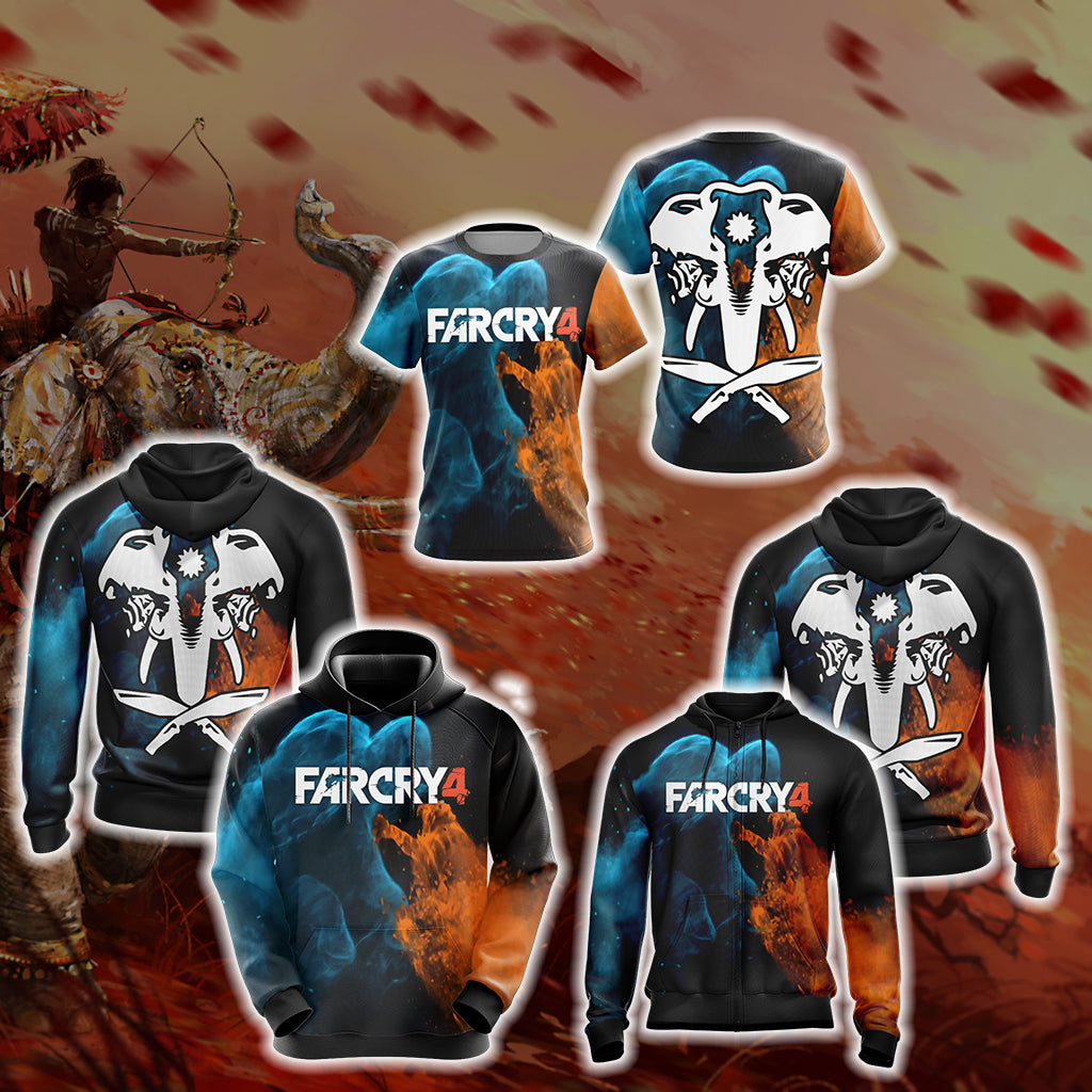 Far Cry 4 New Unisex 3D T-shirt - MoveekBuddyShop