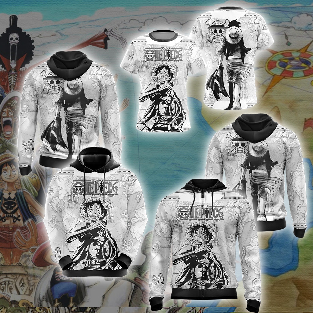One Piece - Luffy Unisex 3D T-shirt   
