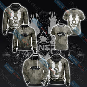 Halo 4 UNSC Unisex 3D T-shirt   