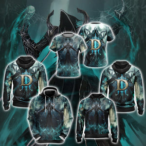 Diablo Diablo Reaper Of Souls New Unisex 3D T-shirt   