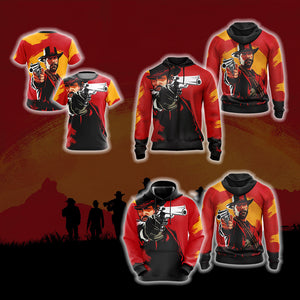 Red Dead Redemption Unisex 3D T-shirt   