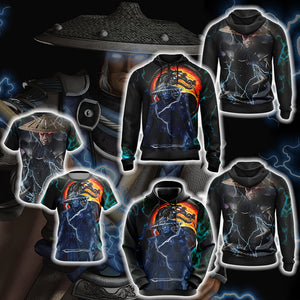 Mortal kombat - Raiden Dark Unisex 3D T-shirt   