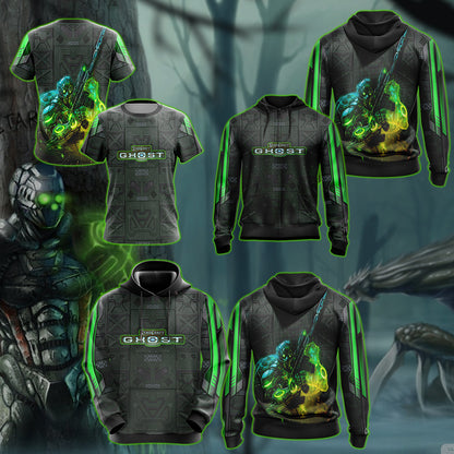 StarCraft - Ghost Unisex 3D T-shirt   