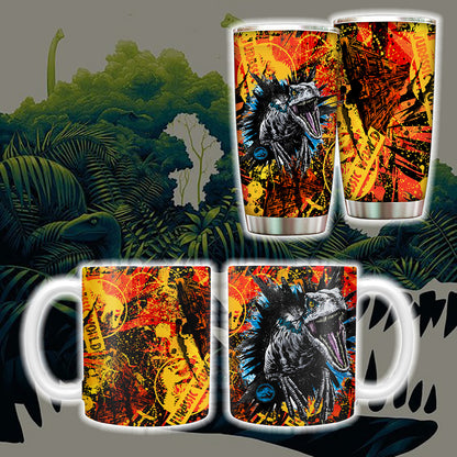 Jurassic Park New Tumbler   