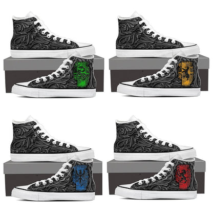 Hufflepuff Harry Potter High Top Shoes   