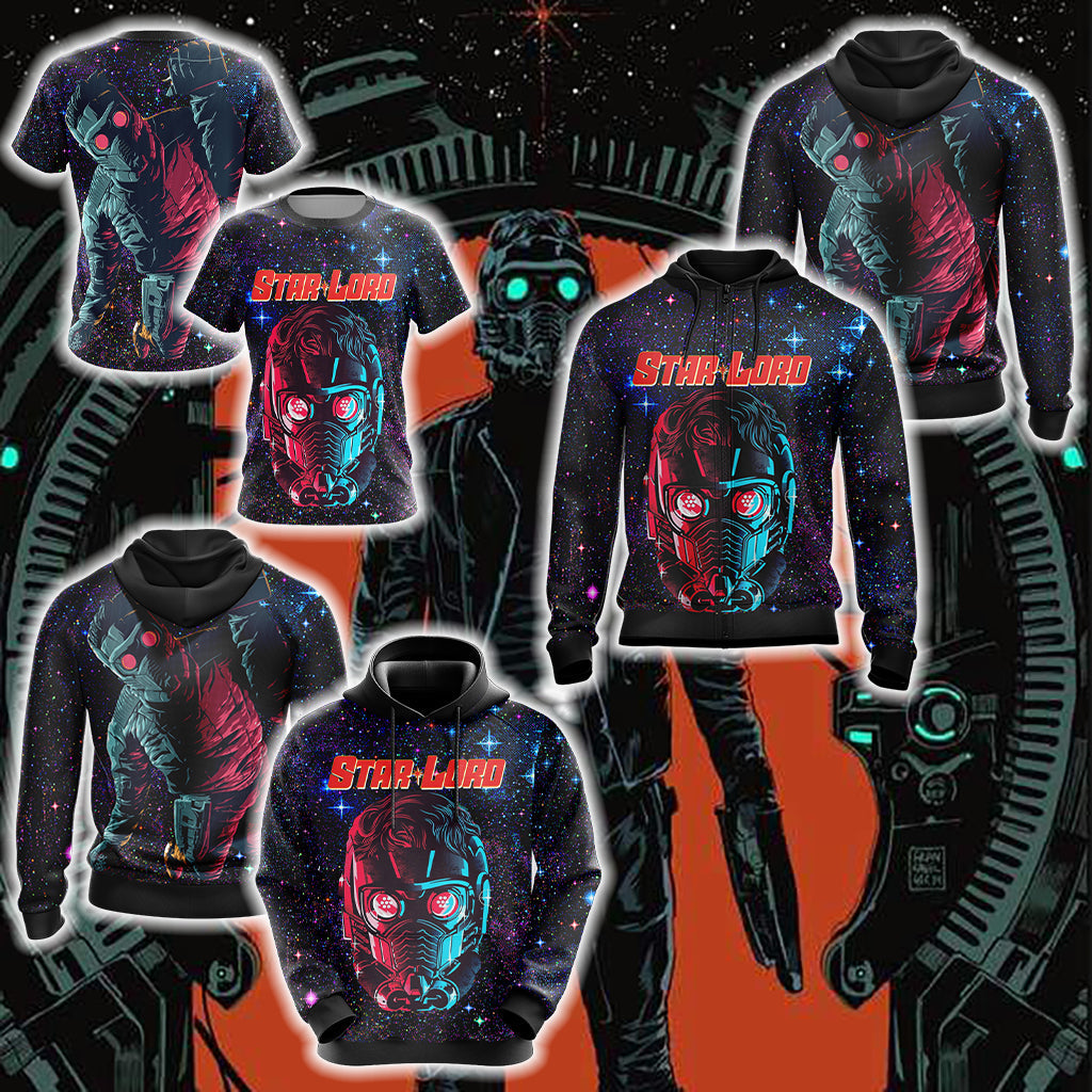 Guardians Of The Galaxy - Starlord Unisex 3D T-shirt   