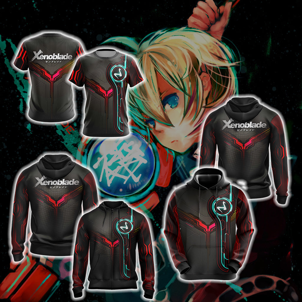 Xenoblade Chronicles - Monado New Look Unisex 3D T-shirt   