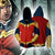 Wonder Woman Cosplay Zip Up Hoodie Jacket XS 1 