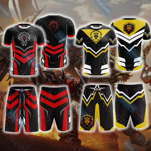 World Of Warcraft - Alliance New Version Beach Shorts   