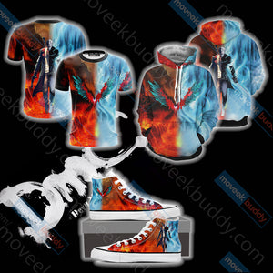 Devil May Cry 1 Unisex 3D T-shirt   