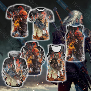 The Witcher New Version Unisex 3D T-shirt   