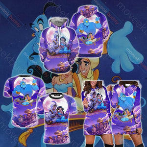 Aladdin 3D Hoodie Dress   