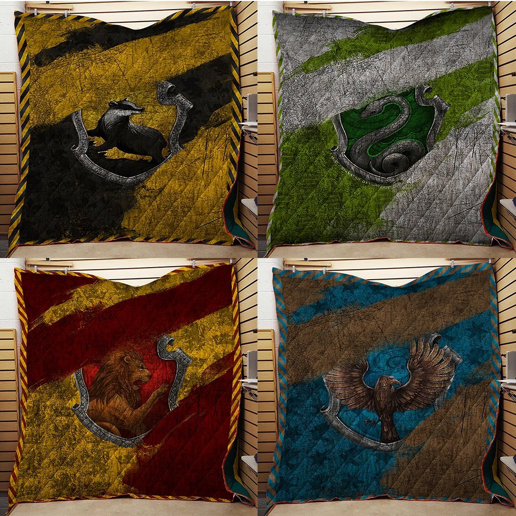 The Gryffindor House Harry Potter 3D Quilt Blanket   
