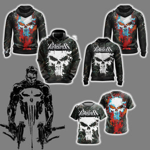 The Punisher New Look Unisex 3D T-shirt   