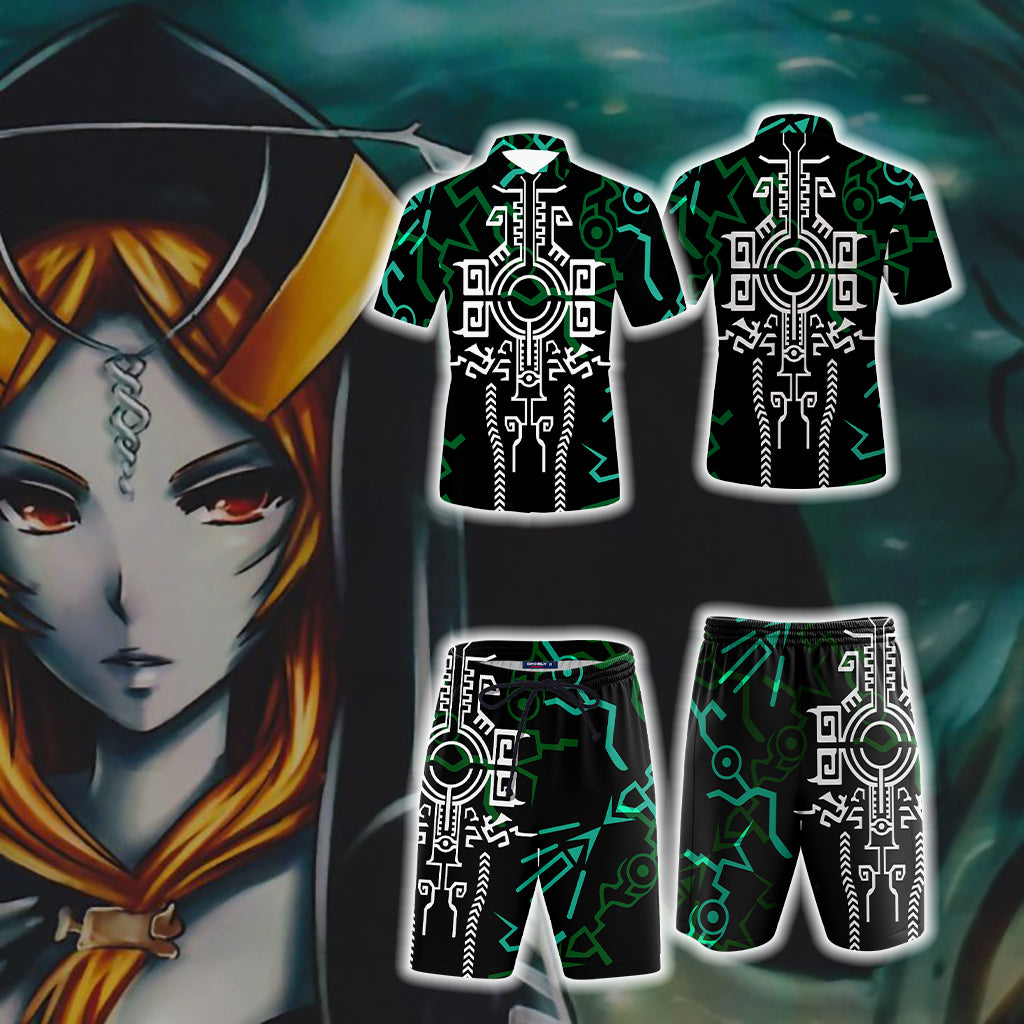 The Legend of Zelda Midna Hawaiian Shirt Beach Shorts   