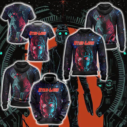 Guardians Of The Galaxy - Starlord Unisex 3D T-shirt   
