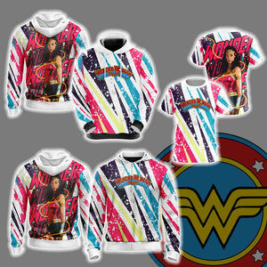 Wonder Woman New Unisex 3D T-shirt   