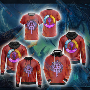 World Of Warcraft - Arcane Mage New Unisex 3D T-shirt   