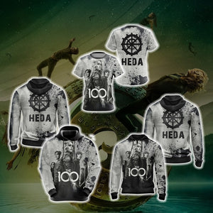 The 100 (Tv Show) - Heda Unisex 3D T-shirt   