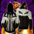 Kingdom Hearts Sora Halloween Town Cosplay Zip Up Hoodie Jacket XS  