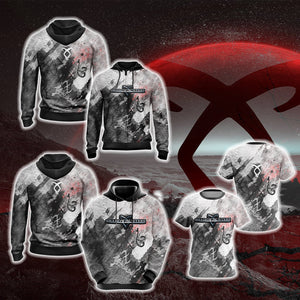 Shadowhunter Version TV Show Unisex 3D T-shirt   