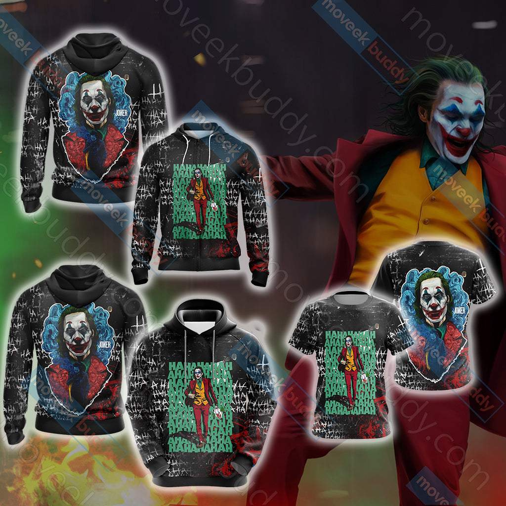 Joker Hahaha Unisex 3D T-shirt   