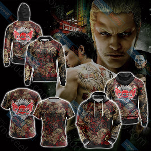 Yakuza Unisex 3D T-shirt   