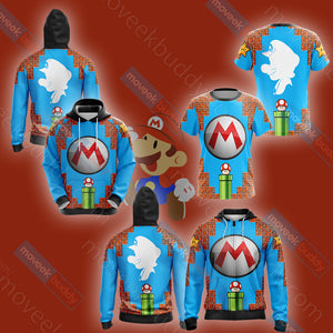 Mario New Unisex 3D T-shirt   