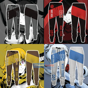 RWBY Ruby Rose Jogging Pants   