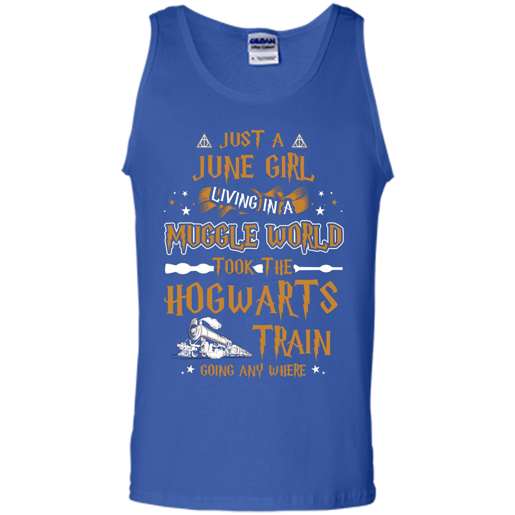 Harry Potter T-shirt Just A June Girl Living In A Muggle World   