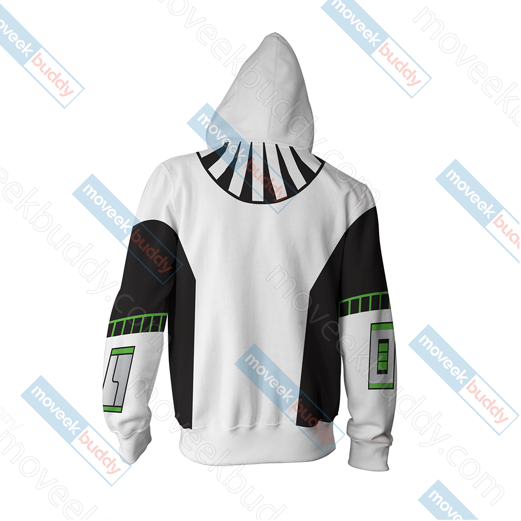 Danny Phantom: Danny Fenton Cosplay Zip Up Hoodie Jacket   